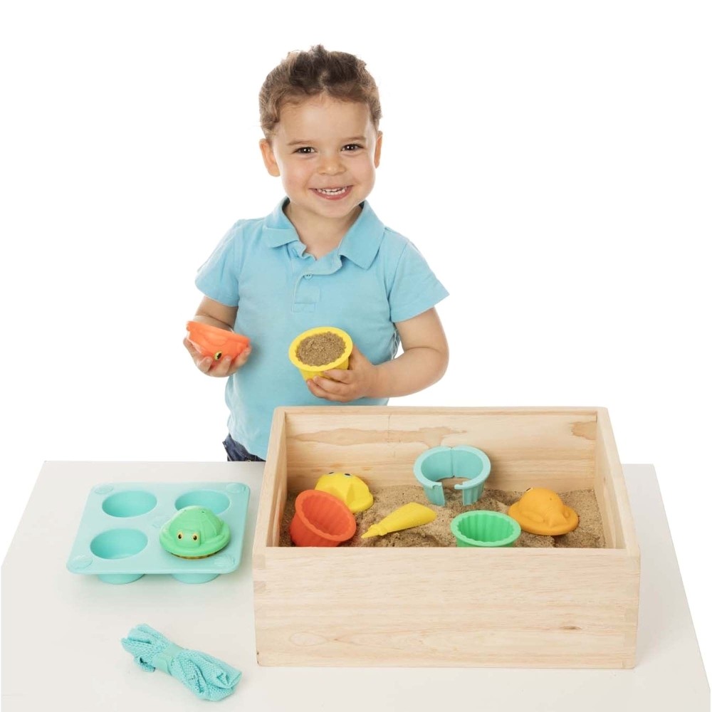 Melissa & Doug Aktivitás, Homokozó szett, cupcake