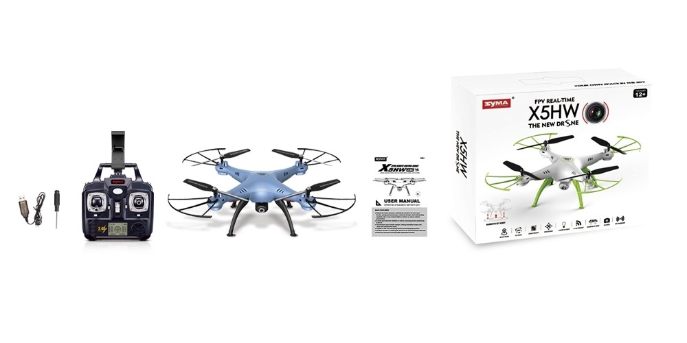Syma X5HW Quadcopter Wifi-s kamerával 2.4G 4cs.