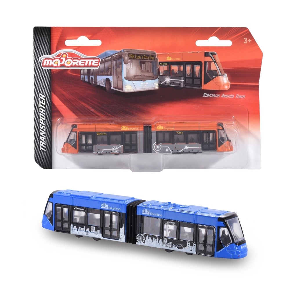 Majorette Siemens Avenio Tram, Blue