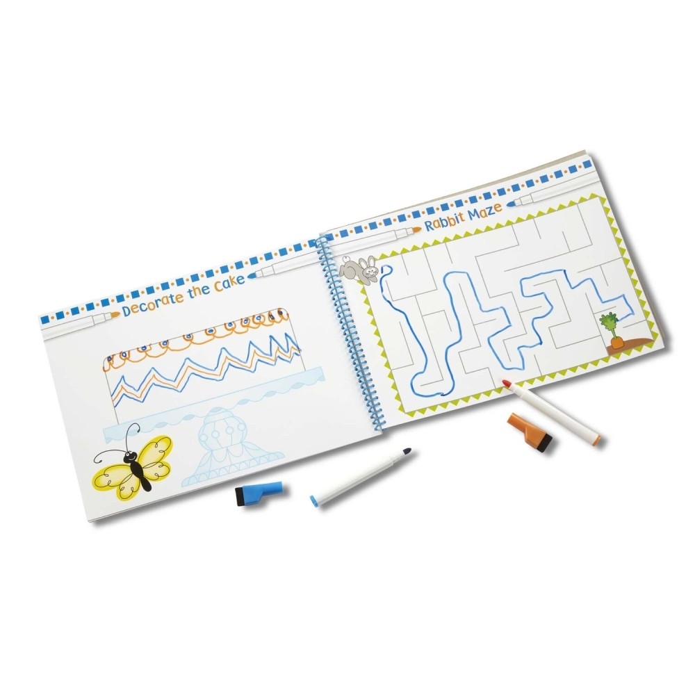Melissa & Doug Kreatív játék, Letörölhető lapok, foglalkoztató füzet