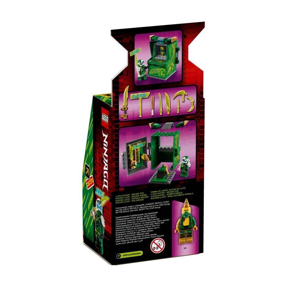 LEGO® Ninjago 71716 Lloyd Avatar - Arcade Pod