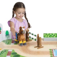 Melissa & Doug Train & Jump Horse Show Play Set