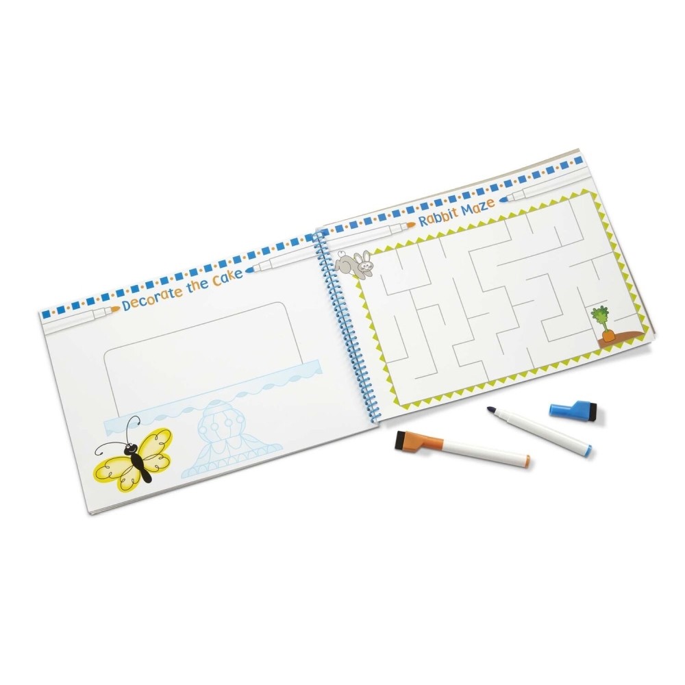Melissa & Doug Kreatív játék, Letörölhető lapok, foglalkoztató füzet