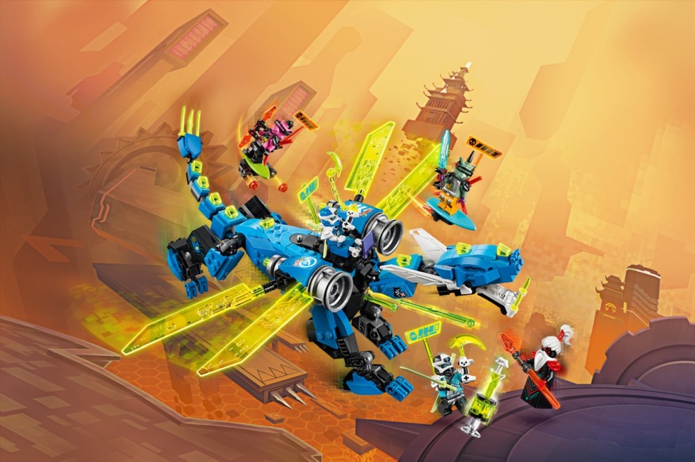 LEGO® Ninjago 71711 Jay's Cyber Dragon