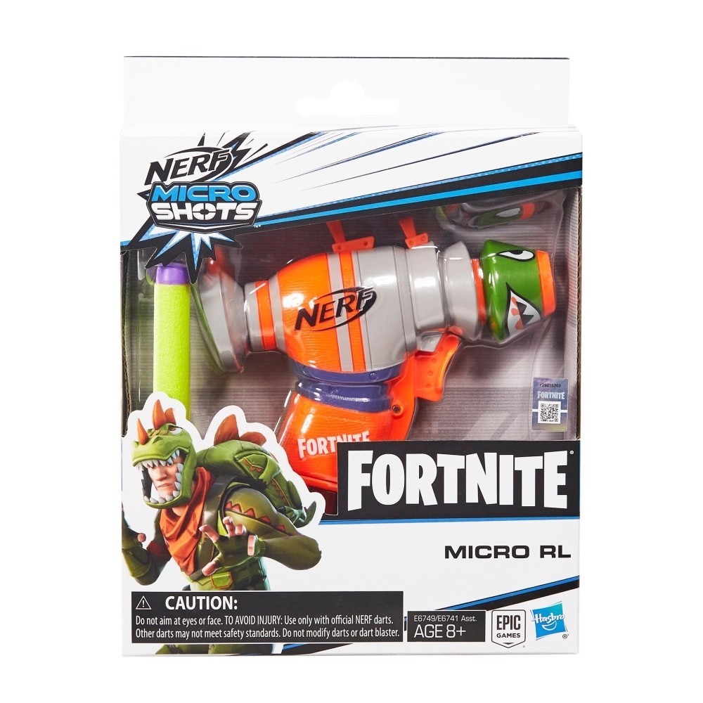 Nerf Fortnite Micro RL MicroShots Dart-Firing Blaster