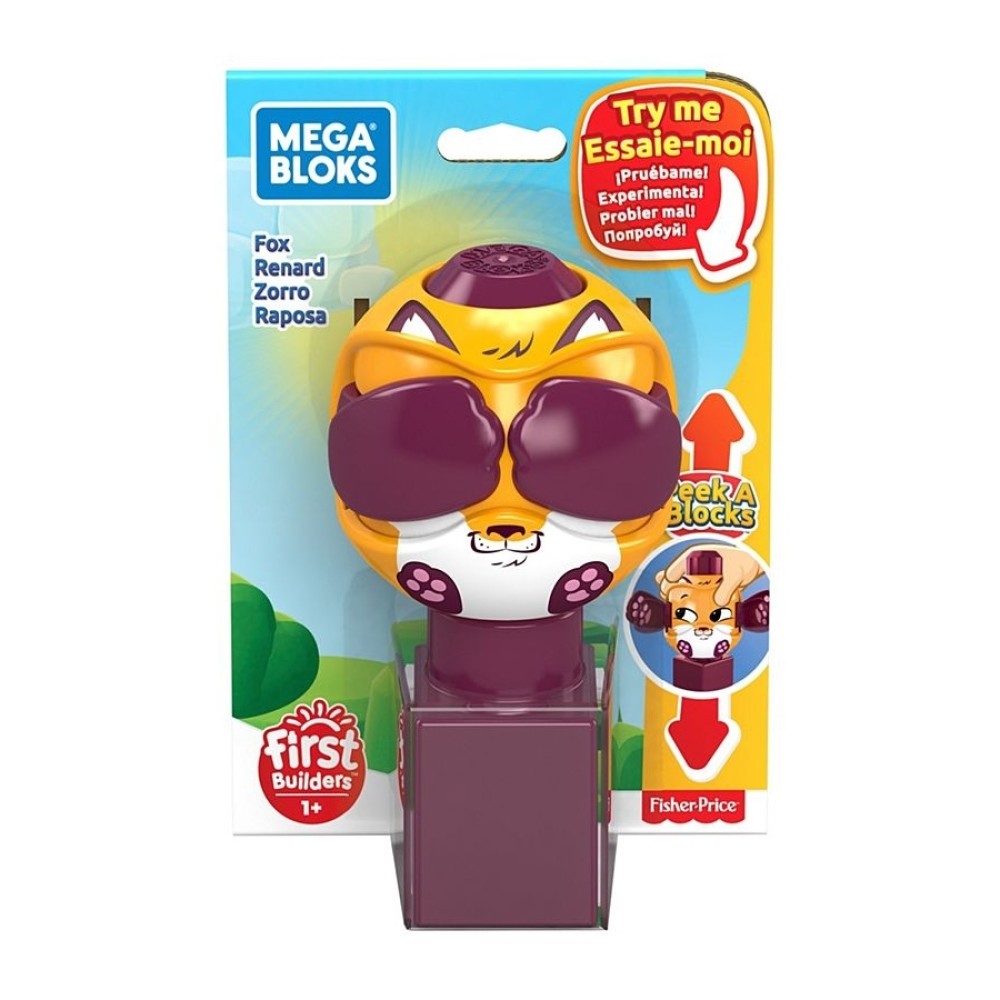 Mega Bloks Peek a Blocks - Fox