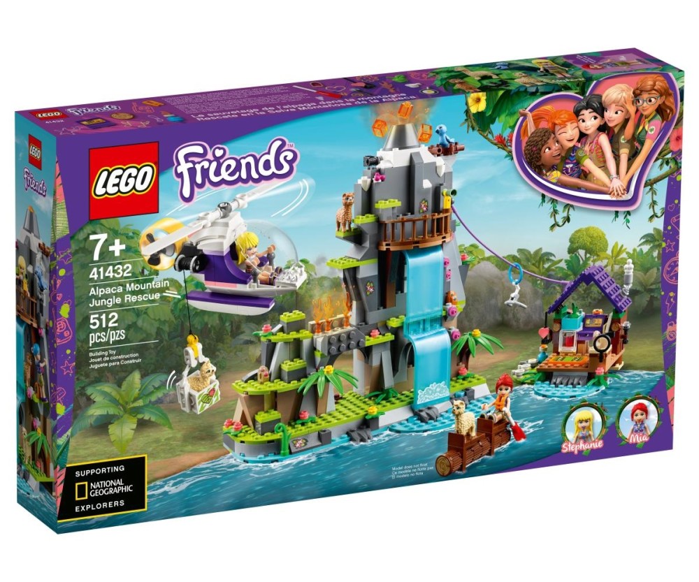 LEGO® Friends 41432 Alpaca Mountain Jungle Rescue