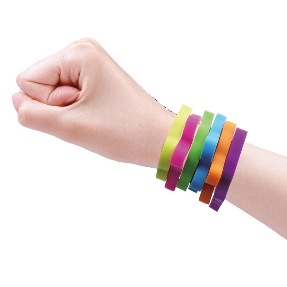 Canenco Bangle Bands XL neon szilikon karkötő 6 db (többféle)