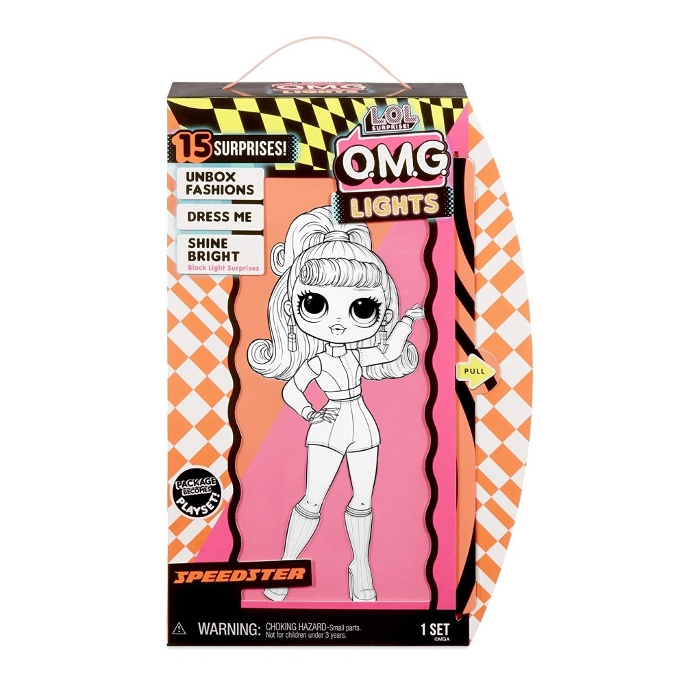 L.O.L Surprise: OMG Doll Lights Series - Speedster