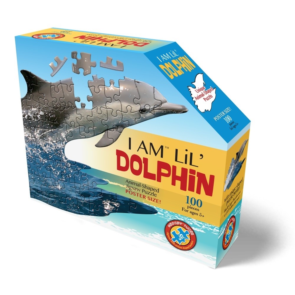 WOW Puzzle Jr. 100 pcs - I AM Lil' Dolphin
