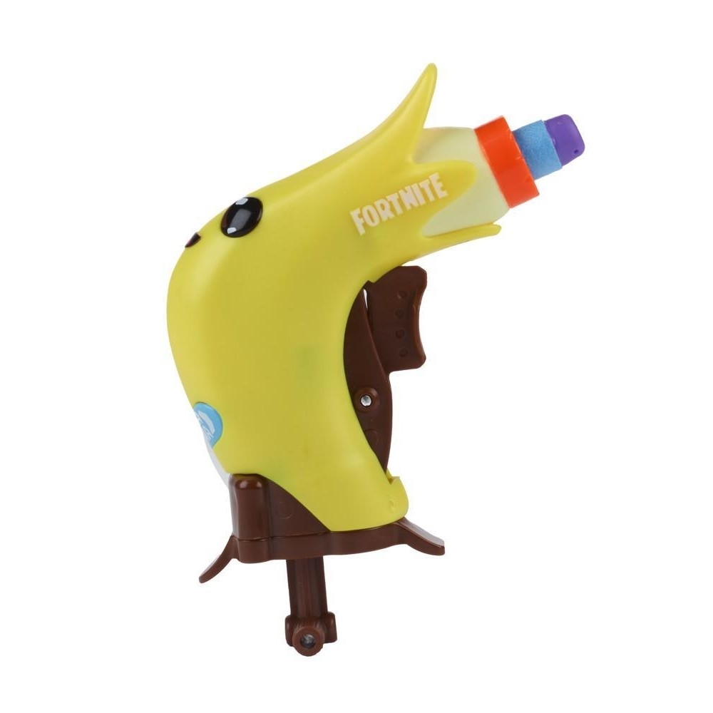 Nerf Fortnite Micro Peely MicroShots Dart-Firing Blaster
