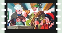 Diafilm: Piroska és a farkas