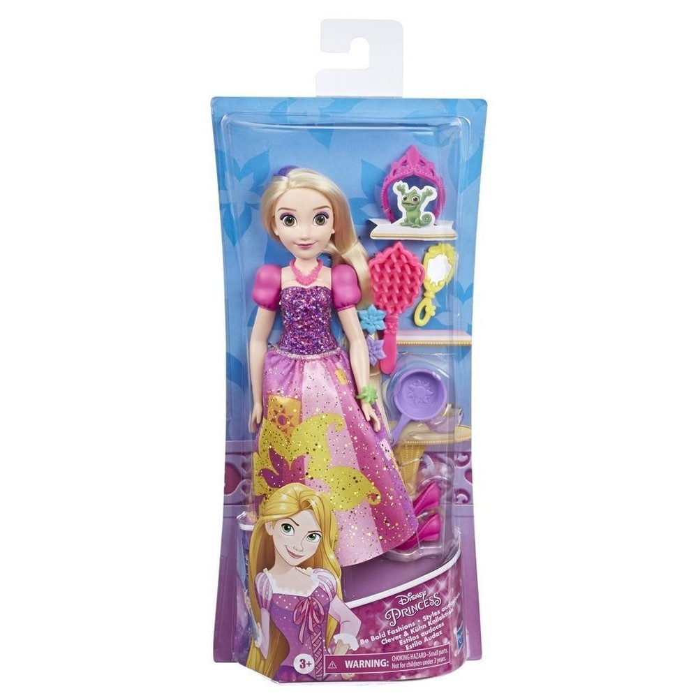 Disney Princess Be Bright, Be Bold Fashion Doll - Rapunzel