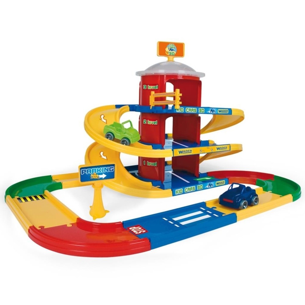 Wader Kid Cars 3D 3 emeletes parkológarázs 4,6 m