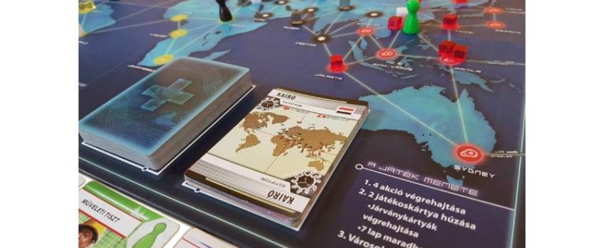 Pandemic, kedvenc társasjátékunk karantén idején