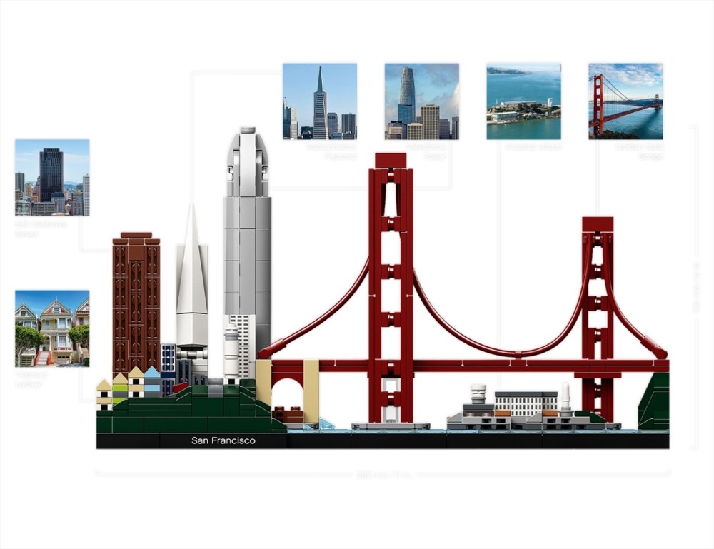 LEGO® Architecture 21043 San Francisco