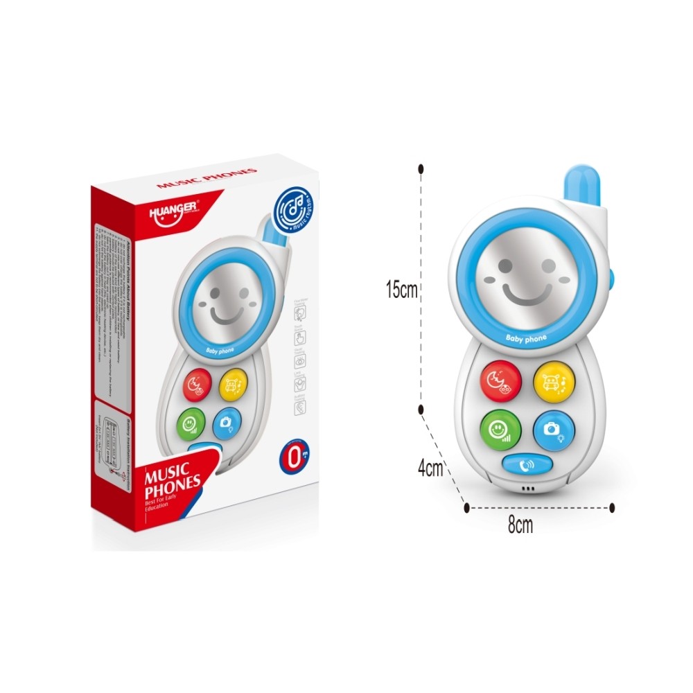 Baby Musical Phone - blue
