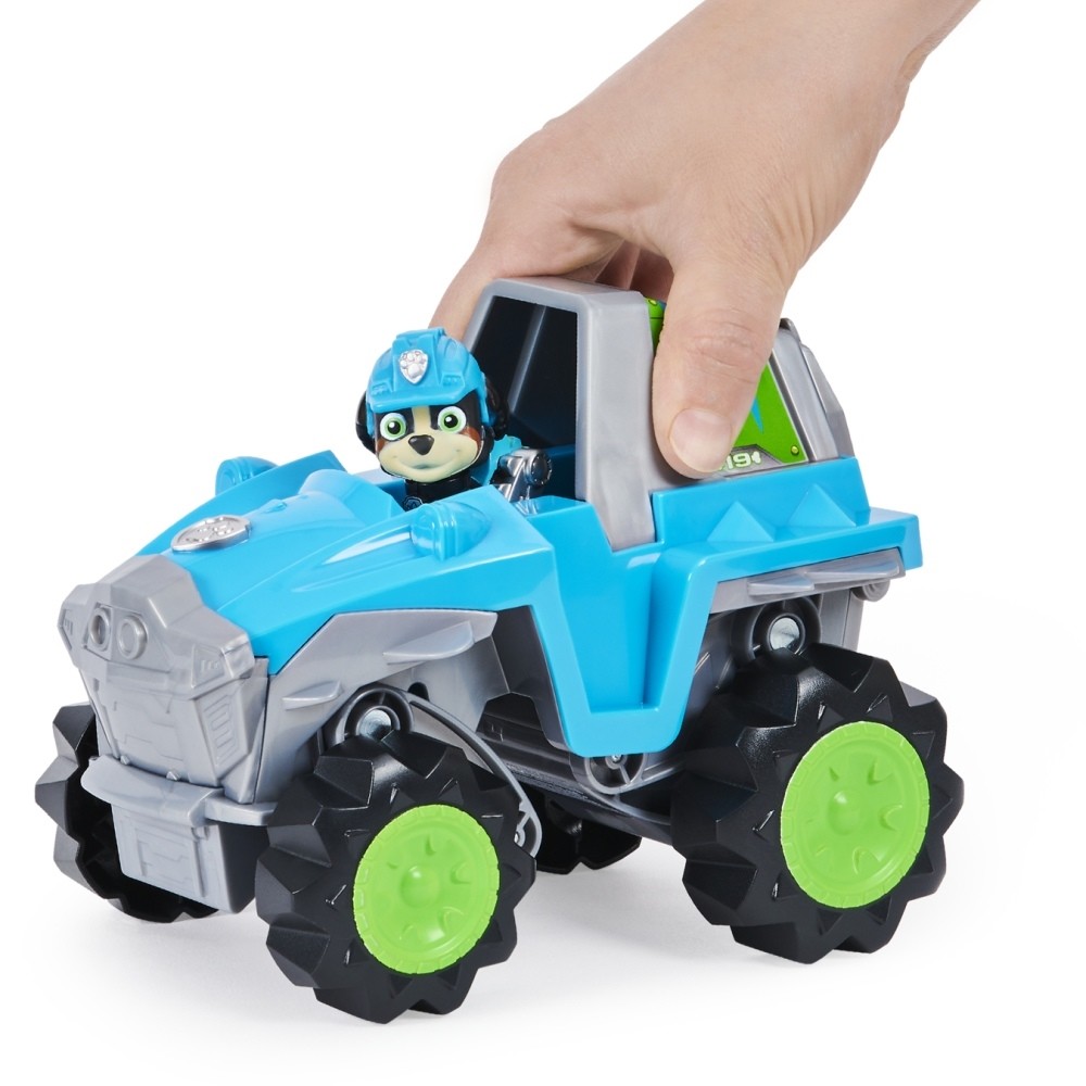 Mancs őrjárat Dino Rescue Rex Deluxe jármű