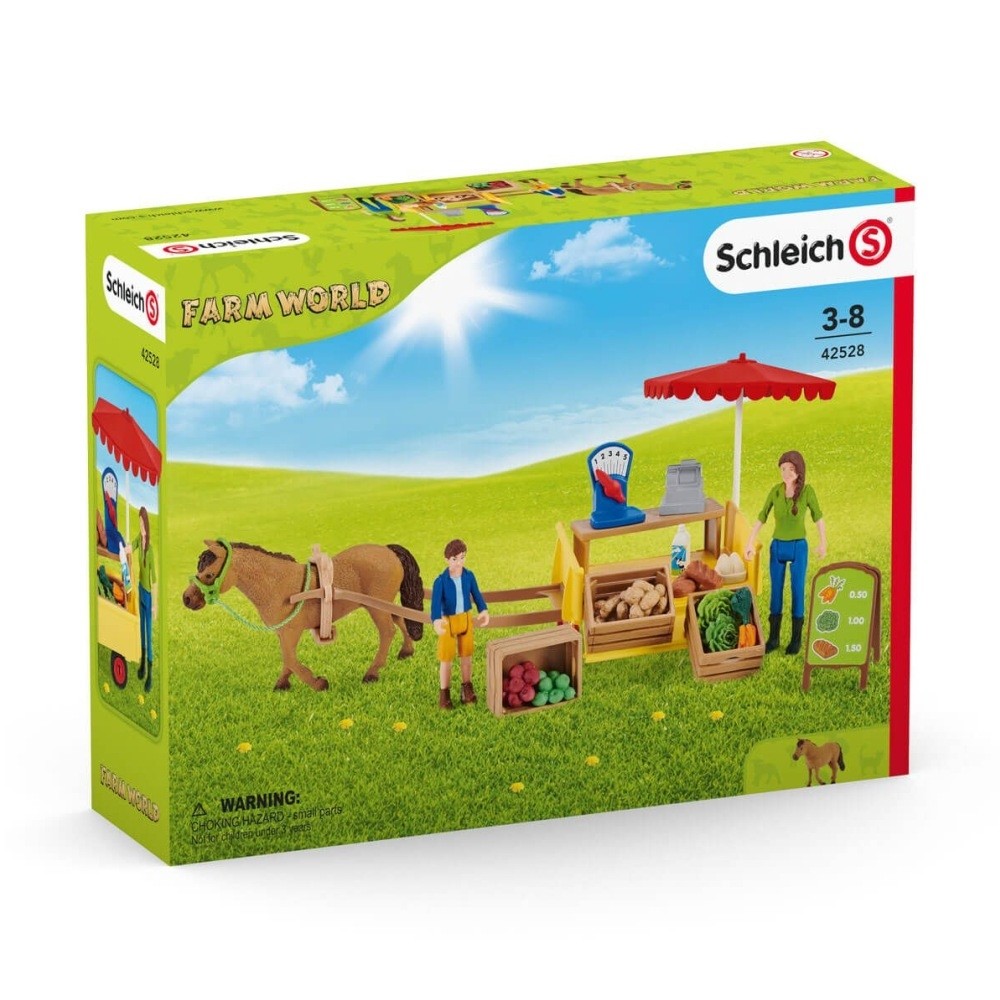 Schleich 42528 Sunny Day Mobile Farm Stand
