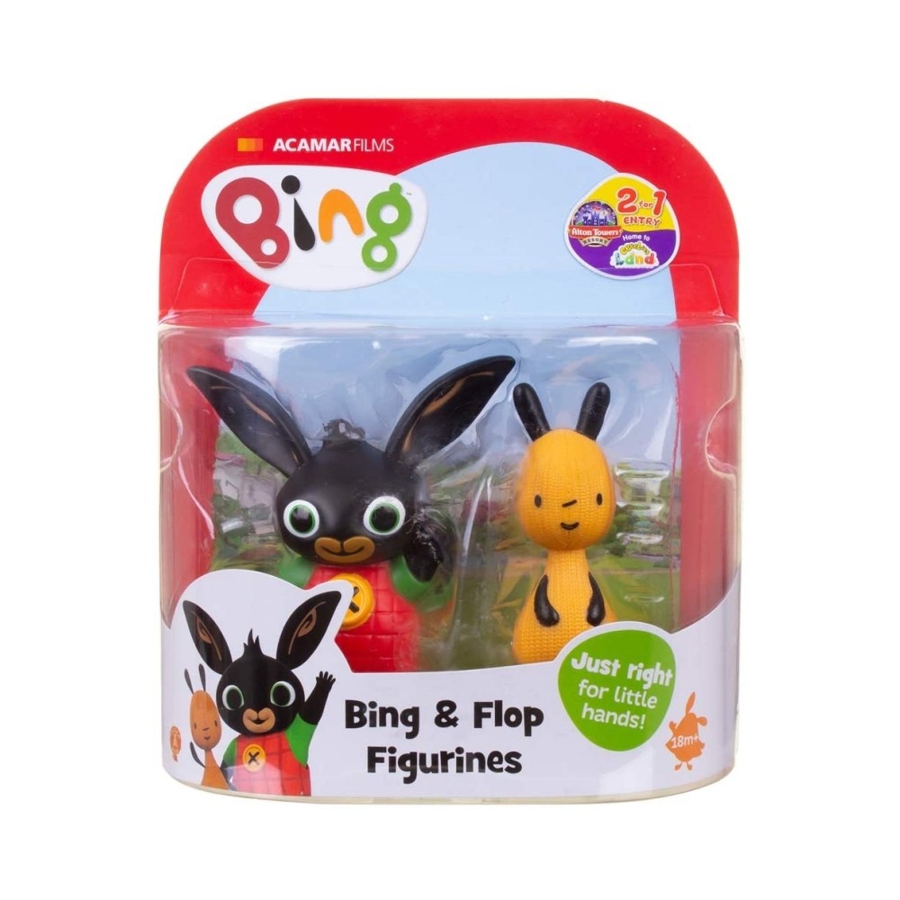 Bing and Friends Figure Twin Pack - Bing & Flop