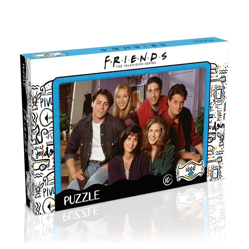 Winning Moves Puzzle 1000db - Jóbarátok - Friends Apartment