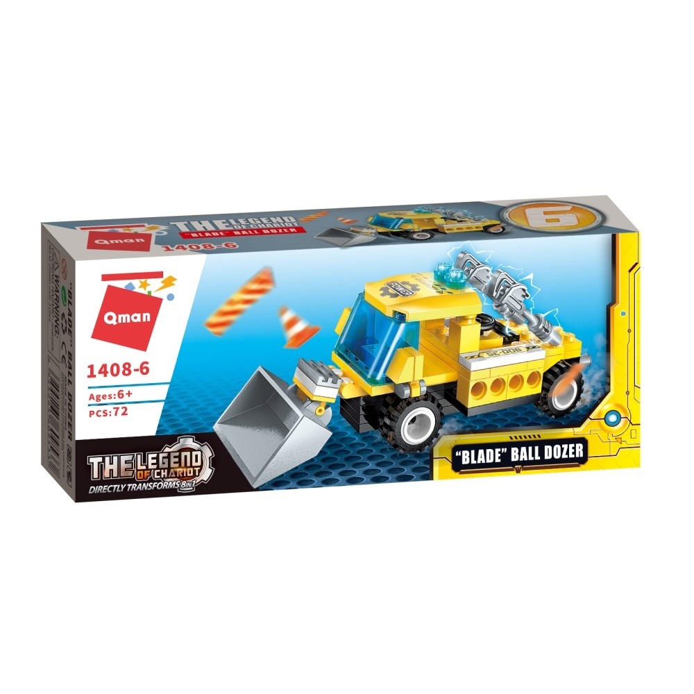 QMAN 1408 The legend of chariot 8 in 1