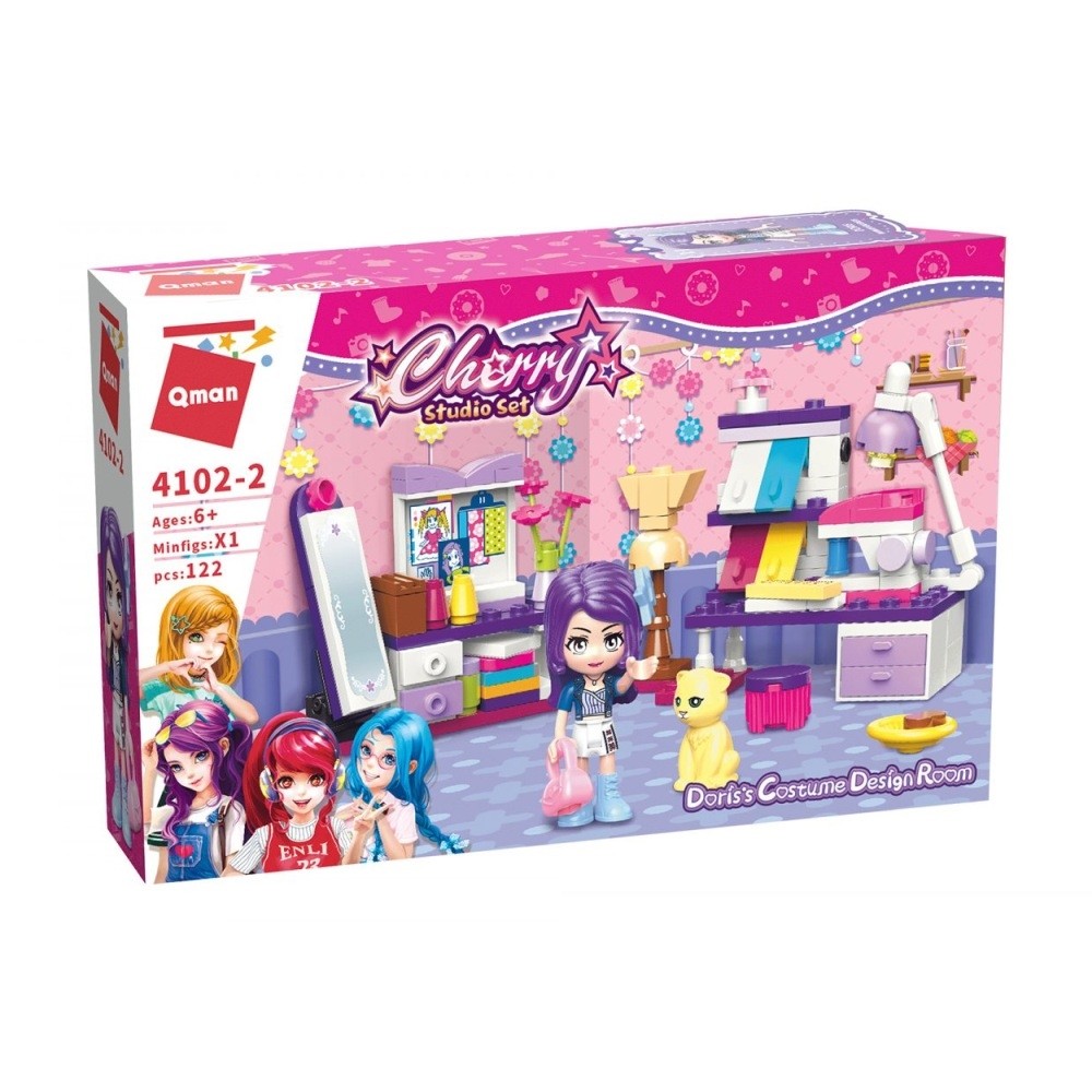 QMAN 4102 Cherry Studio Set 4 pack