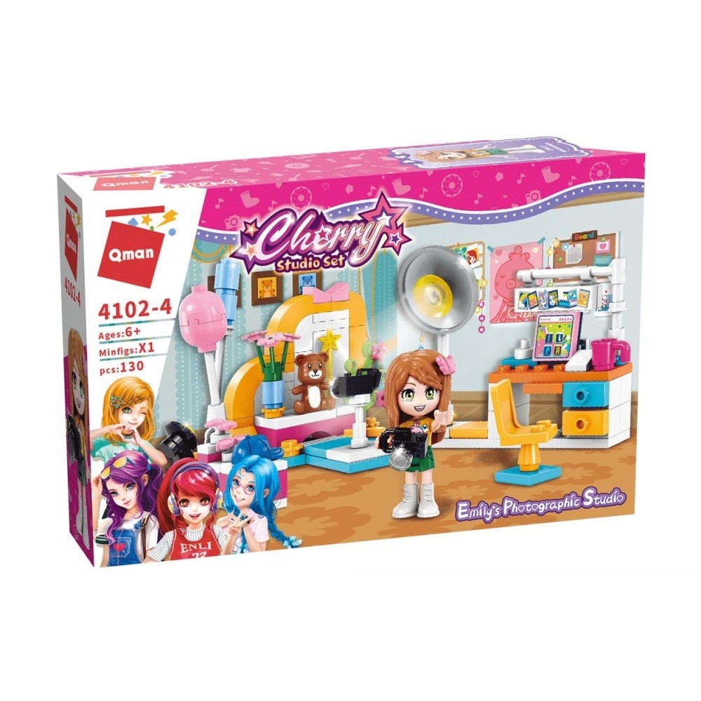 QMAN 4102 Cherry Studio Set 4 pack