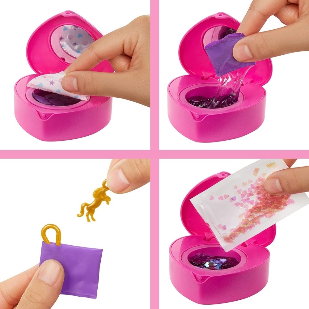 Barbie Color Reveal mágikus meglepetés baba - unikornis divat