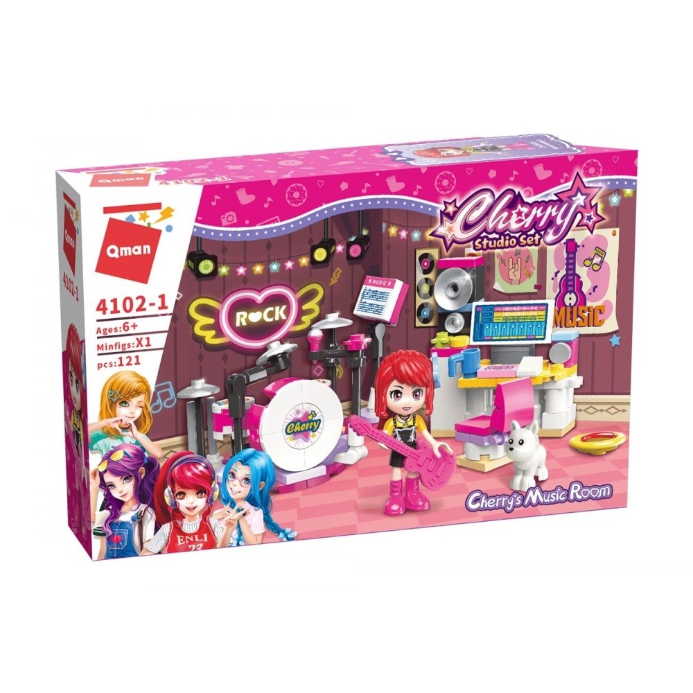 QMAN 4102 Cherry Studio Set 4 pack