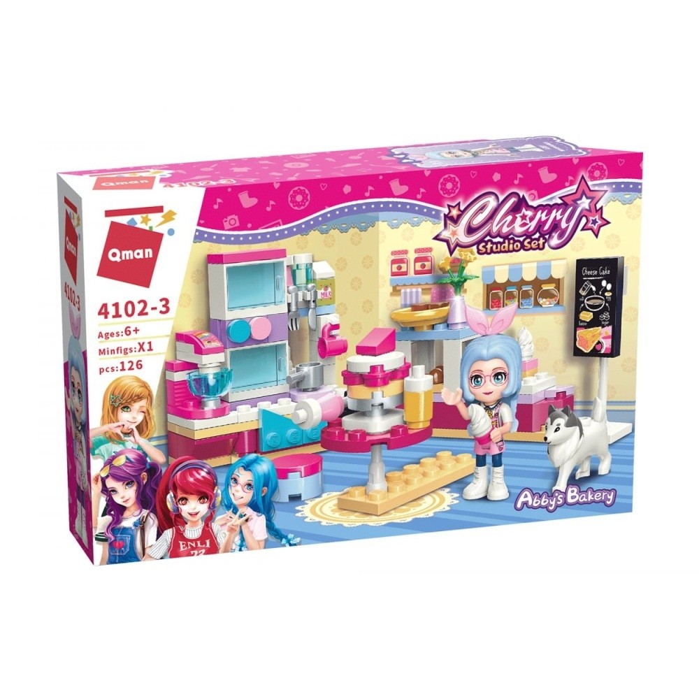 QMAN 4102 Cherry Studio Set 4 pack