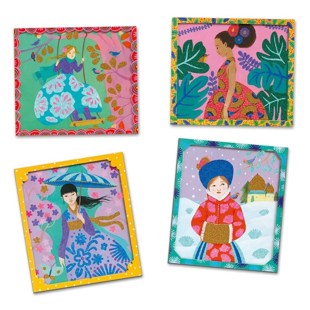 Djeco Artistic Beads, Around the world