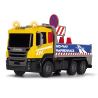 Dickie Scania City Team Lorry 17 cm, Road Mending Lorry