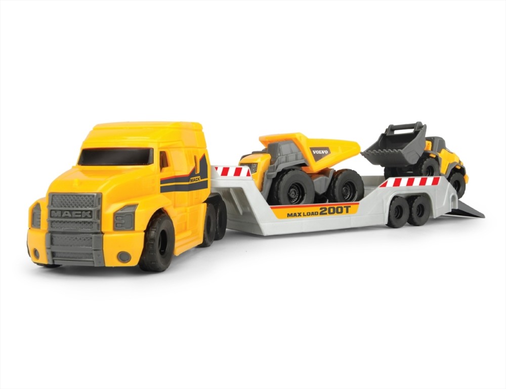 Dickie Mack kamion Volvo munkagépekkel 32 cm