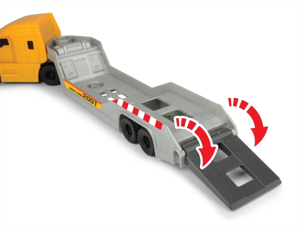 Dickie Mack kamion Volvo munkagépekkel 32 cm