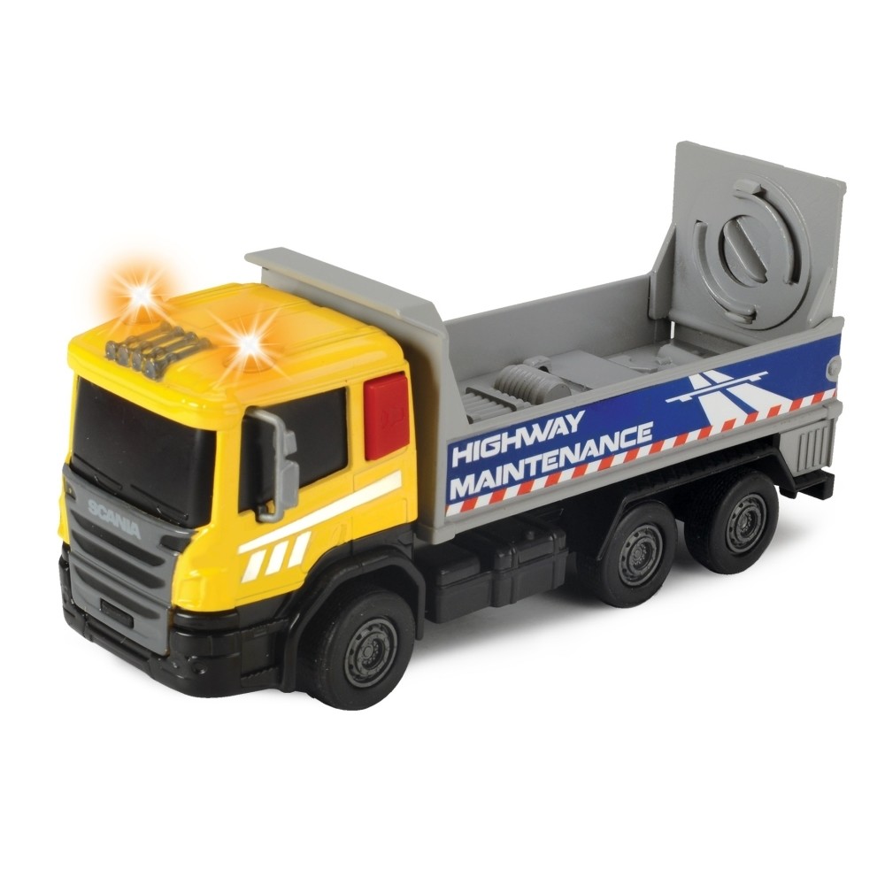 Dickie Scania City Team Lorry 17 cm, Road Mending Lorry