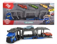Dickie Car Carrier 28 cm, Blue