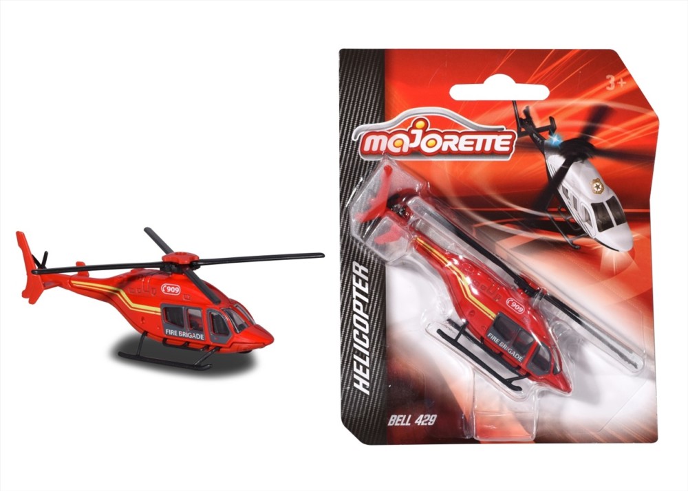 Majorette Helicopter, Bell 429 SOS Fire Brigade