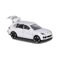 Majorette Premium Car, Porsche Cayenne Turbo S E-Hybrid, White