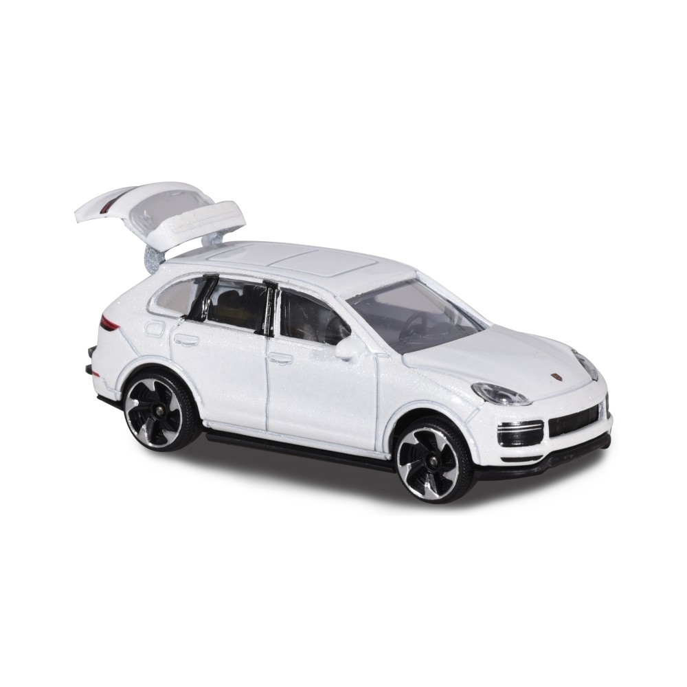 Majorette Premium Car, Porsche Cayenne Turbo S E-Hybrid, White