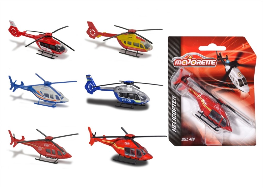 Majorette Helicopter, Bell 429 SOS Fire Brigade