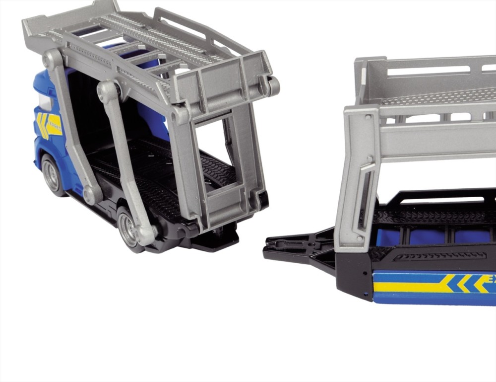 Dickie Car Carrier 28 cm, Blue