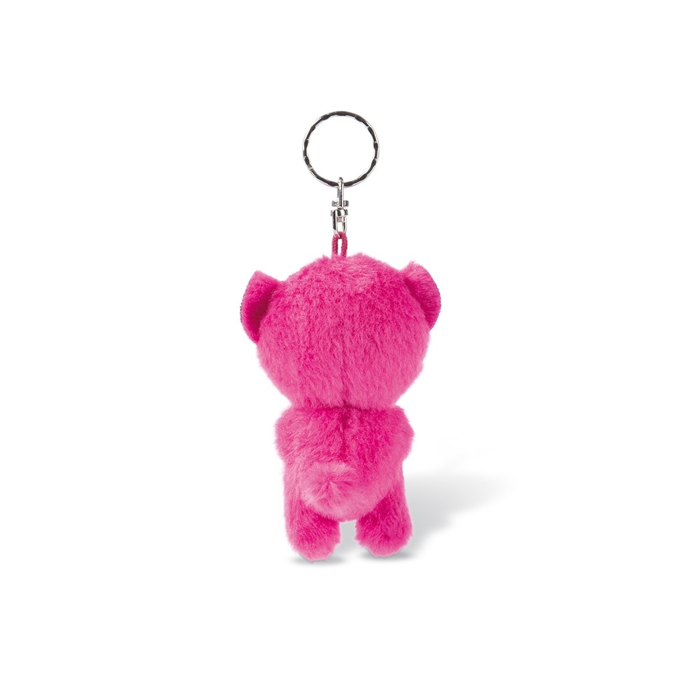 NICI Glubschis Dangling Bear Briggy Plush Keyholder, 9 cm
