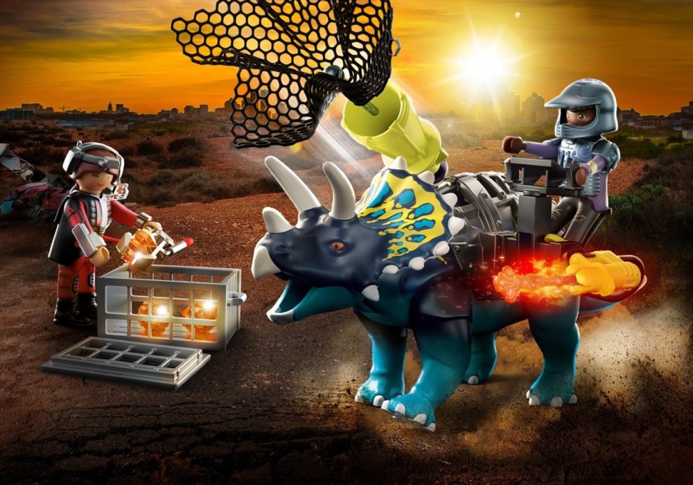 PLAYMOBIL® 70627 Triceratops: Battle for the Legendary Stones