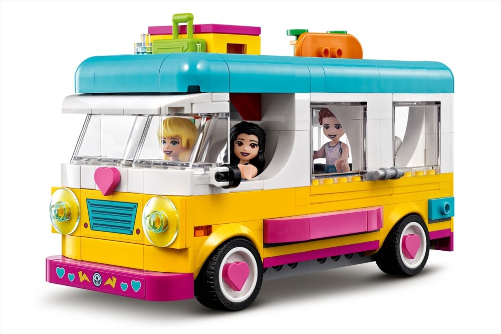 LEGO® Friends 41681 Forest Camper Van and Sailboat