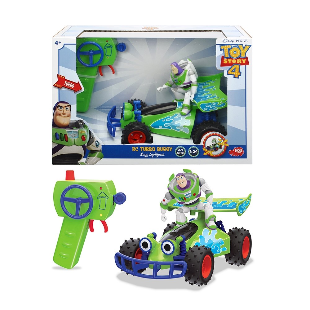 Dickie RC Toy Story Buggy Buzz figurágval 20 cm