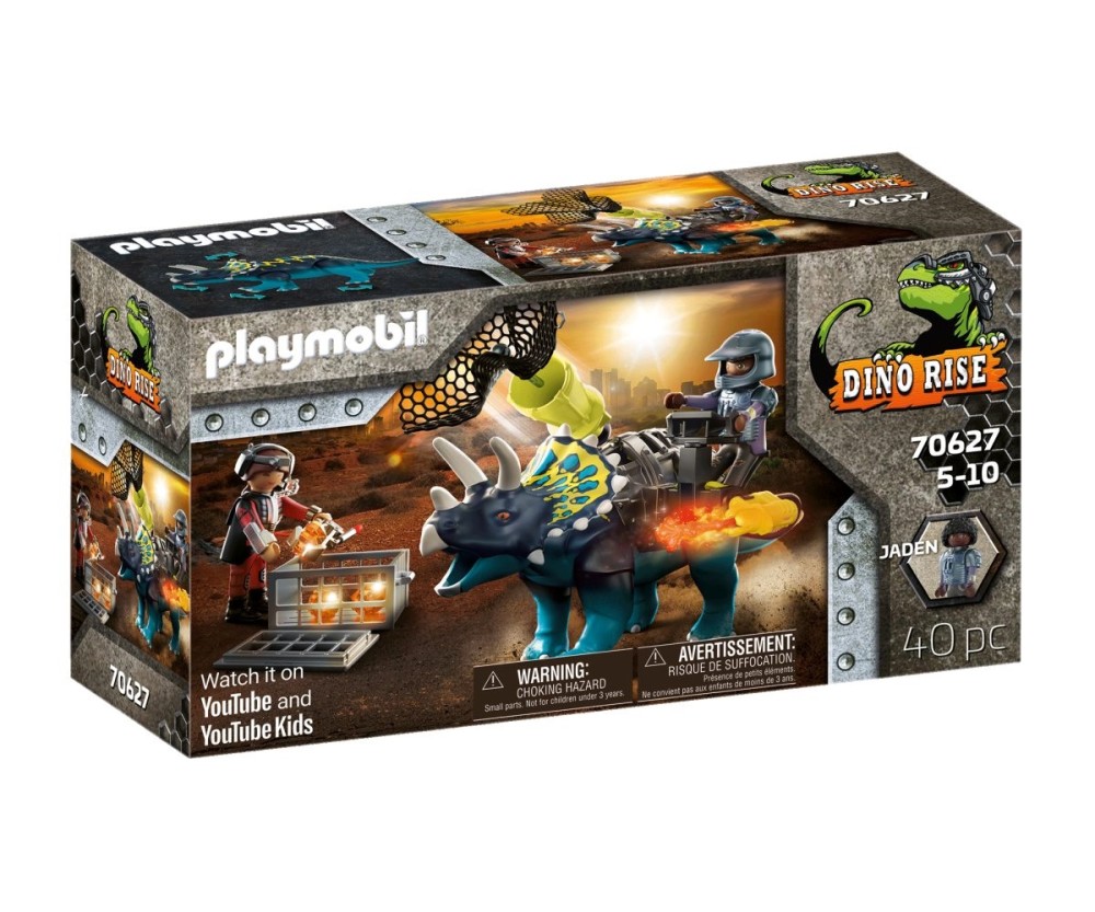 PLAYMOBIL® 70627 Triceratops: Battle for the Legendary Stones