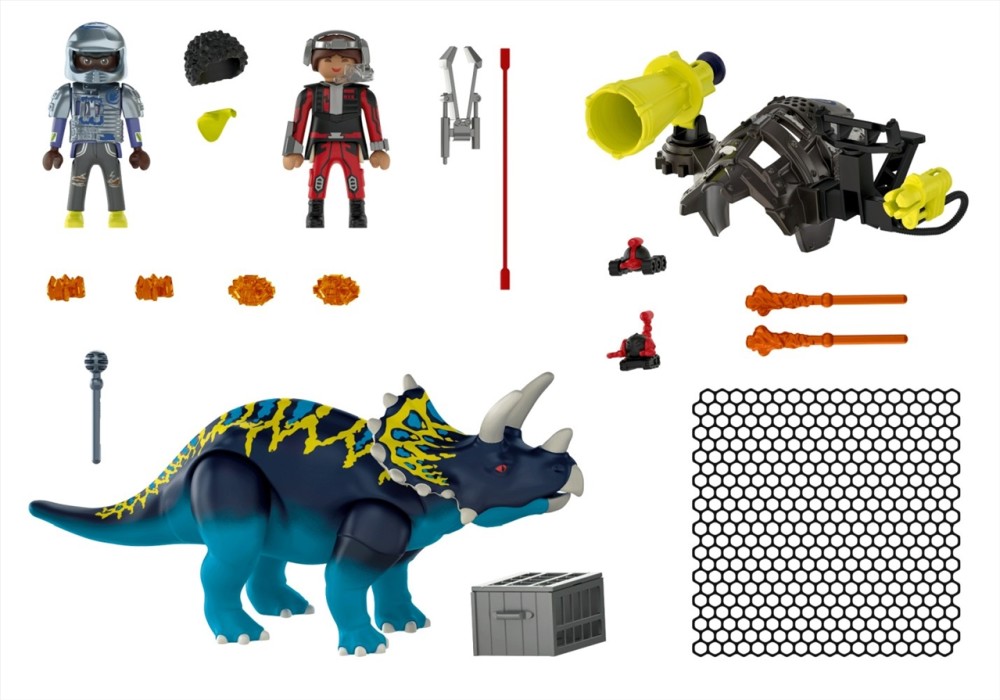 PLAYMOBIL® 70627 Triceratops: Battle for the Legendary Stones